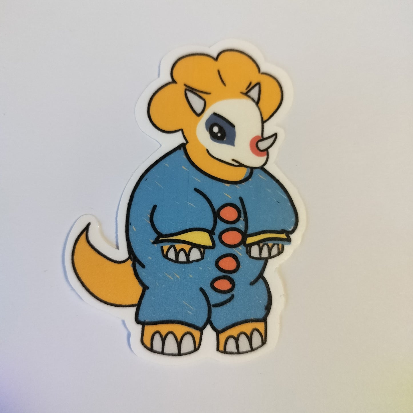 Stickers - Clown Dinos